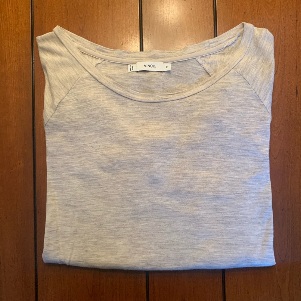 2 Vince Basic shirts